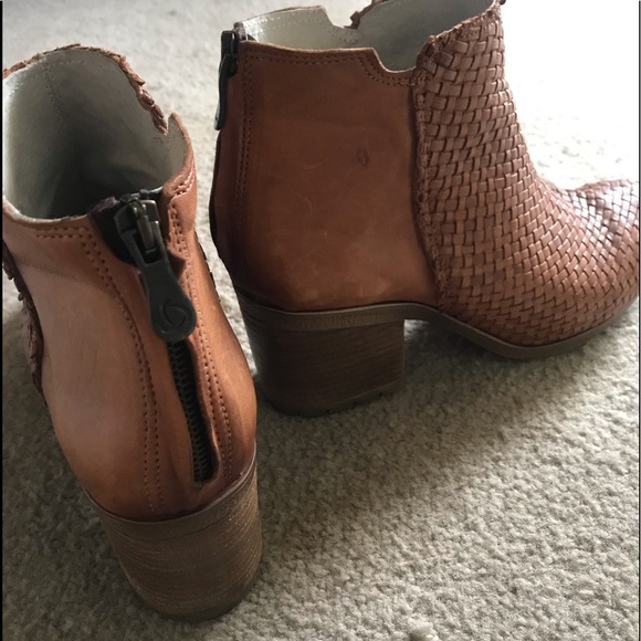 Tan leather Booties size 39 Kanna - Picture 3 of 6